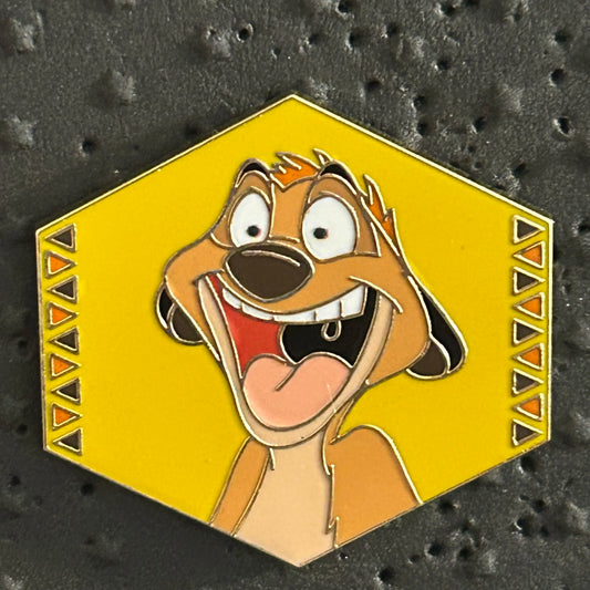 2024 - Timon - Smiling - The Lion King - Animal Kingdom - Mystery Pin
