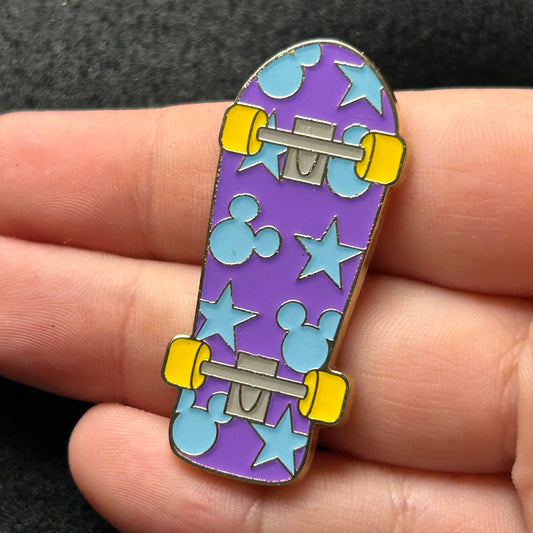 Uncas - Purple Skateboard - Disney Pin