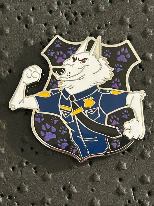 2024 - Wolf - Zootopia - ZPD - Mystery Pin