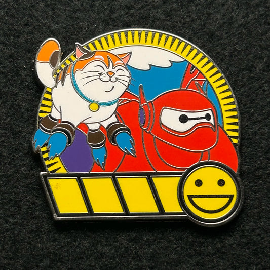 2024 - Baymax and Mochi - Big Hero 6 - Levels - Mystery Series - Disney Pin