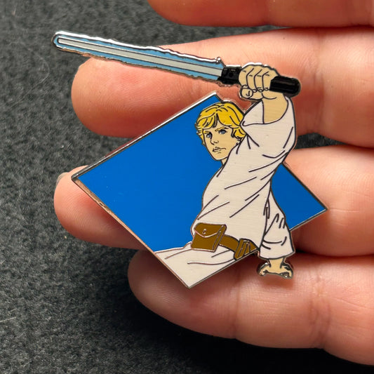 2024 - Luke Skywalker with Lightsaber - Star Wars - Disney Pin