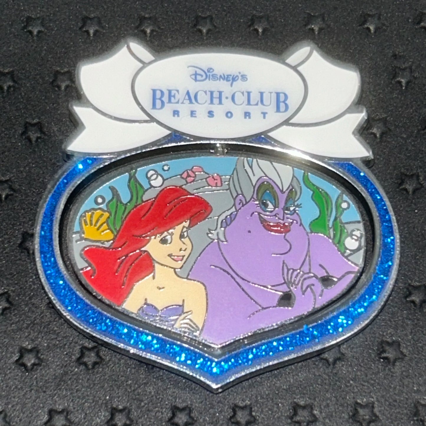 2022 - Ariel and Ursula - The Little Mermaid - LE 2,000 - Beach Club Resort - Ornament - Disney Pin