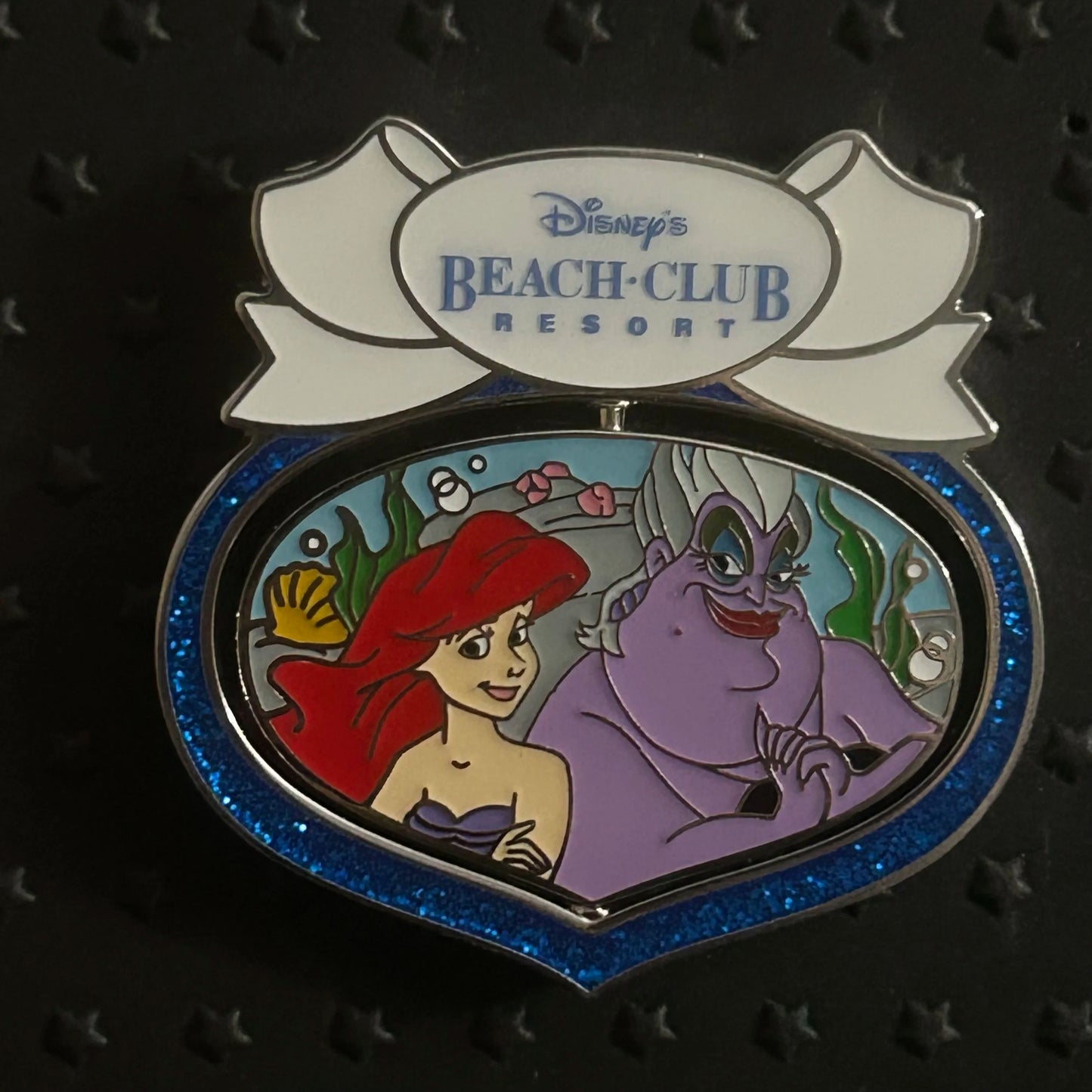 2022 - Ariel and Ursula - The Little Mermaid - LE 2,000 - Beach Club Resort - Ornament - Disney Pin