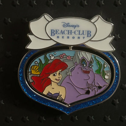 2022 - Ariel and Ursula - The Little Mermaid - LE 2,000 - Beach Club Resort - Ornament - Disney Pin