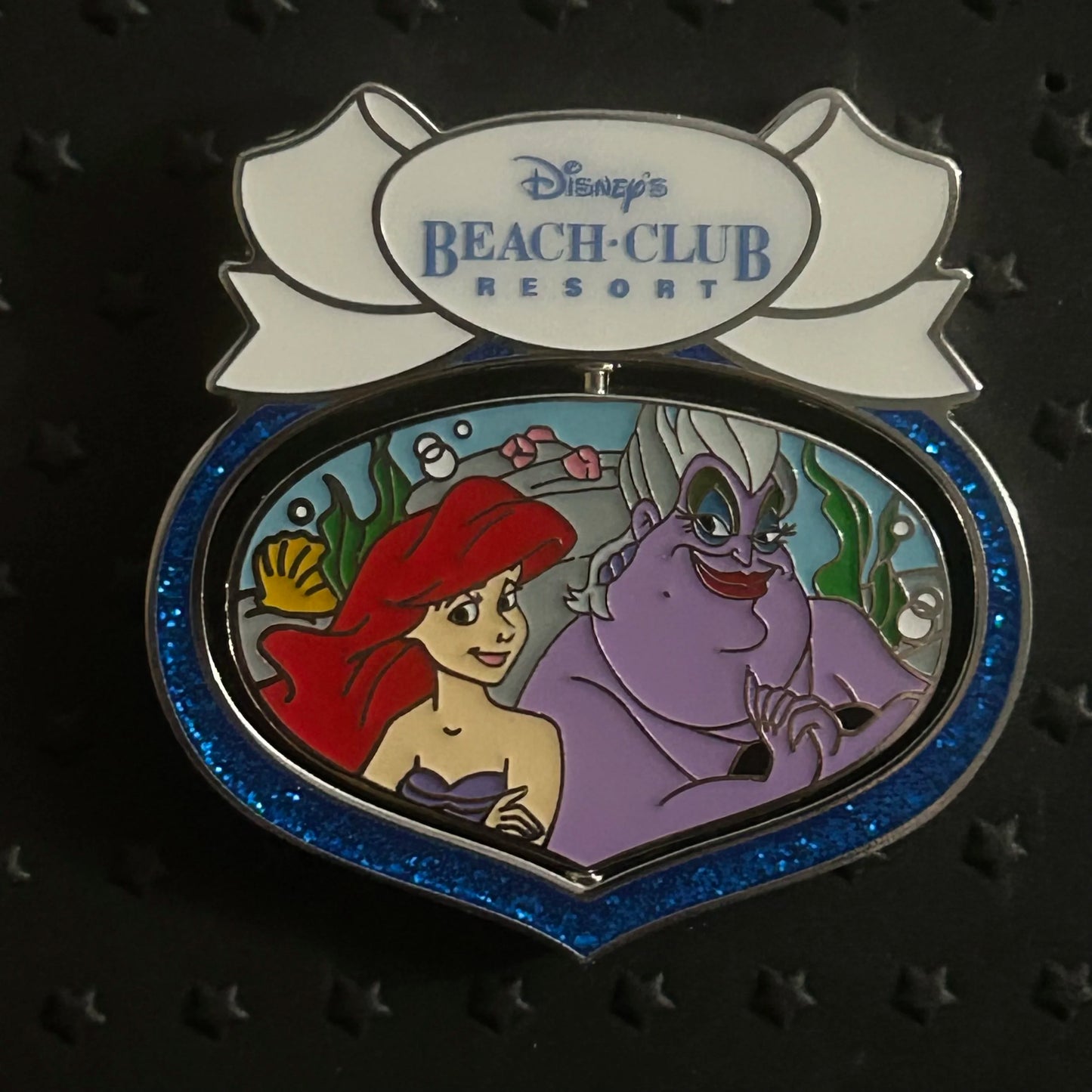 2022 - Ariel and Ursula - The Little Mermaid - LE 2,000 - Beach Club Resort - Ornament - Disney Pin