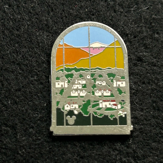2014 - Housing Community - Tiles - California Adventure - Hidden Mickey - Disney Pin