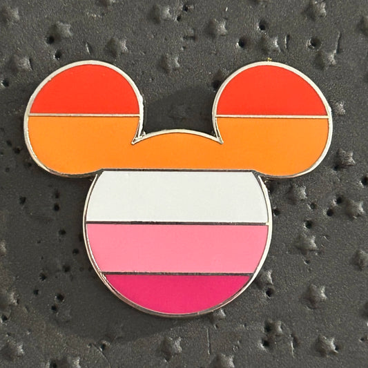 2021 - Lesbian Pride - Mickey Mouse Icon - Disney Pin