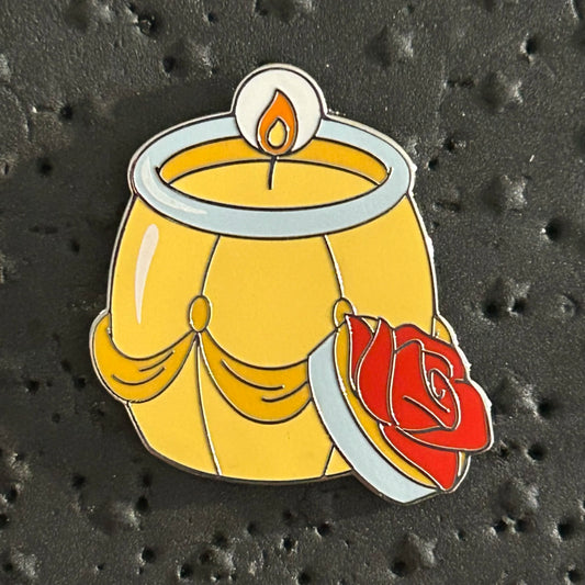 2024 - Belle - Beauty and the Beast - Mystery Candle - Disney Pin