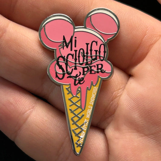 2020 - Mi Sciolgo Te Per - Italy - Epcot - World Showcase - Ice Cream - Disney Pin
