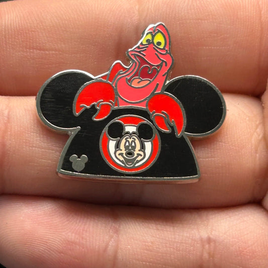 2015 - Sebastian - Mickey Hat - Hidden Mickey - Disney Pin