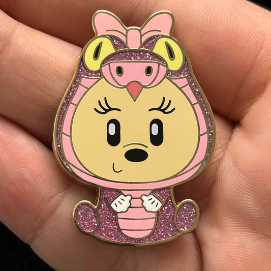 2025 - Minnie Mouse - Lunar New Year - Snake - Adorb - Chaser - WDI - LE 300 - Disney Pin