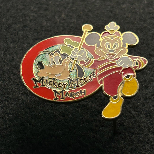 Mickey Mouse and Goofy - Mickey Mouse March - DS - Disney Pin