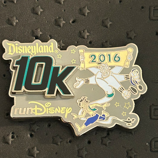 2016 - Genie and Aladdin - runDisney - 10k - LR - Disney Pin