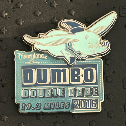 2016 - Dumbo - 19.3 Miles - runDisney- LR - Disney Pin