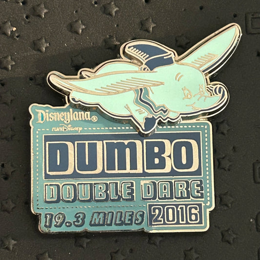 2016 - Dumbo - 19.3 Miles - runDisney- LR - Disney Pin