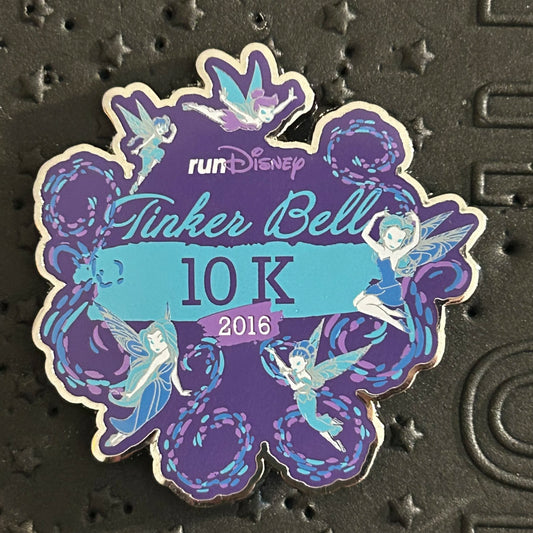 2016 - Tinker Bell and Fairy Friends - runDisney- 10k - LR - Disney Pin