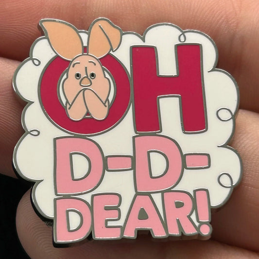 2022 - Piglet - Oh D D Dear - Winnie the Pooh - Mystery Series - Disney Pin