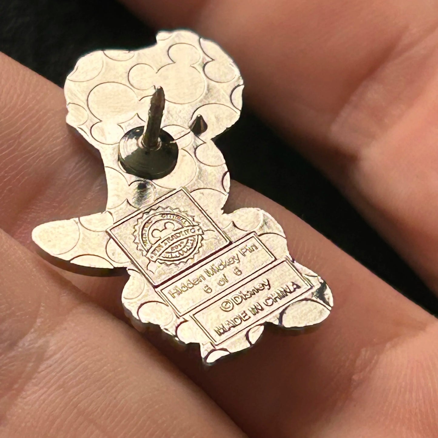 2019 - Captain Hook - Villain Faces - Hidden Mickey - Disney Pin
