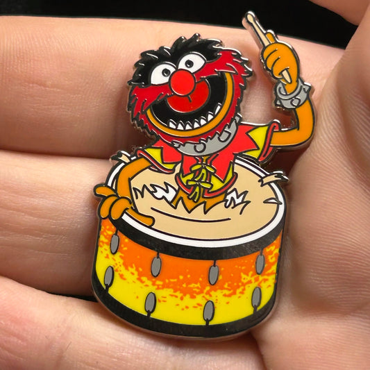 2024 - Animal - Muppets - Crashing out of Drum - Starter Series - Disney Pin