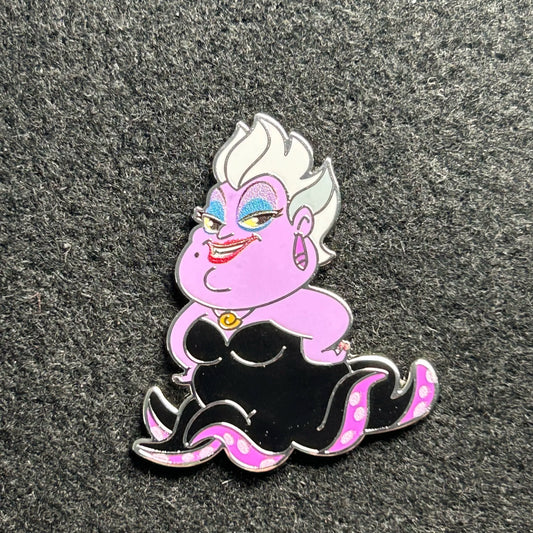2024 - Ursula - Chibi Villains - Booster Series - Disney Pin