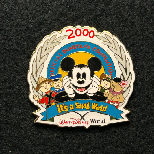 2000 - Mickey Mouse - It’s A Small World - Disneyana Convention - Disney Pin