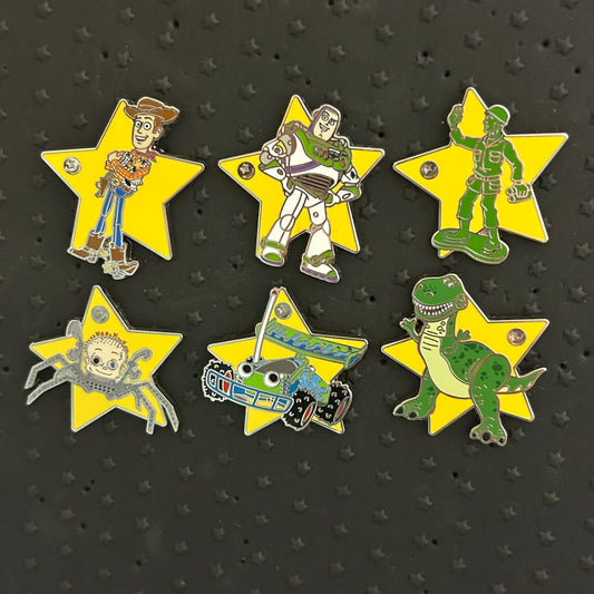 FULL SET - Pixar - Toy Story - Hidden Disney - Star Series - Disney Pins