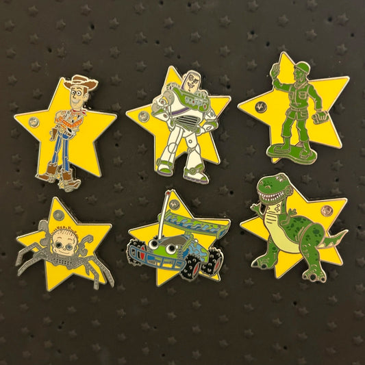 FULL SET - Pixar - Toy Story - Hidden Disney - Star Series - Disney Pins