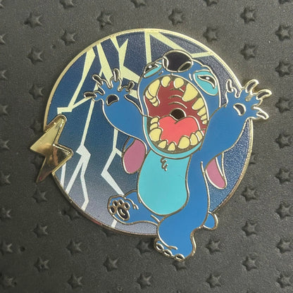 2024 - Stitch - Roaring - Lightning - Golden Weather Icons - Disney Pin