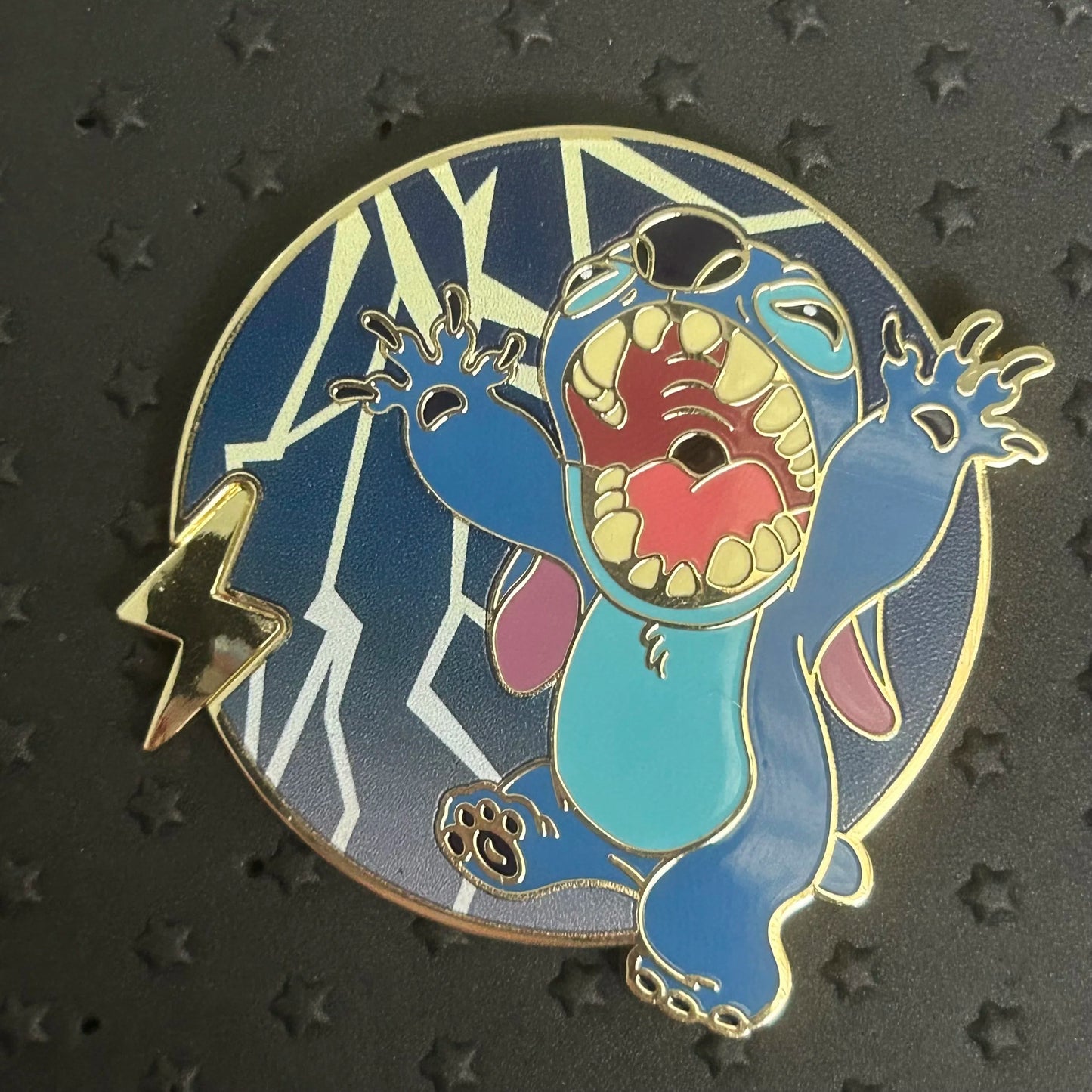 2024 - Stitch - Roaring - Lightning - Golden Weather Icons - Disney Pin