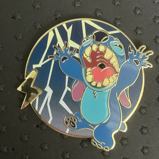 2024 - Stitch - Roaring - Lightning - Golden Weather Icons - Disney Pin