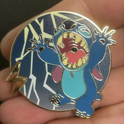 2024 - Stitch - Roaring - Lightning - Golden Weather Icons - Disney Pin