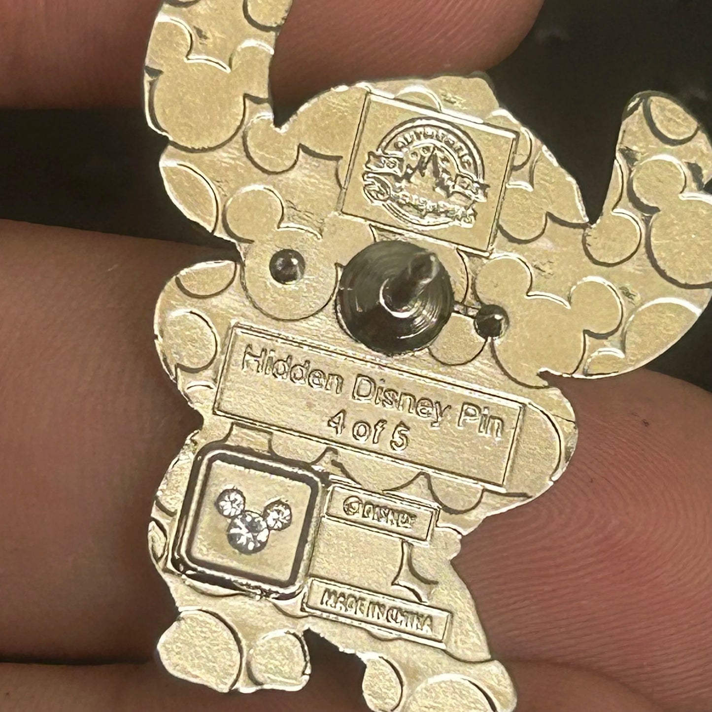 2024 - Stitch - 4th of July - Hidden Disney - Pin