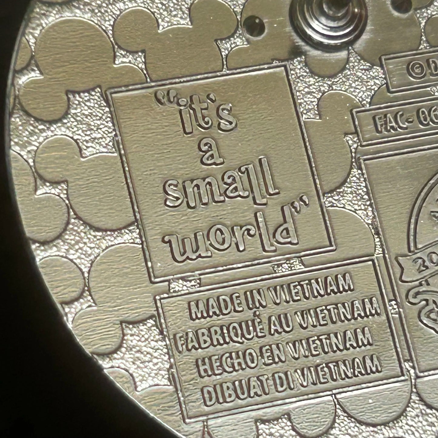 2024 - Kangaroo - It’s A Small World - Mystery Pin