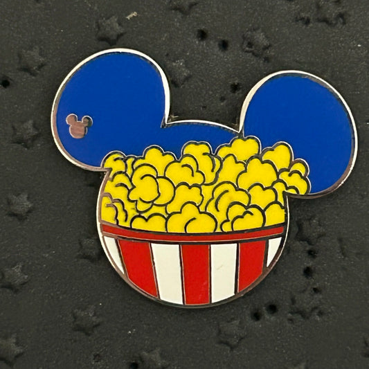 2015 - Popcorn - Mickey Icon - Hidden Mickey - Disney Pin