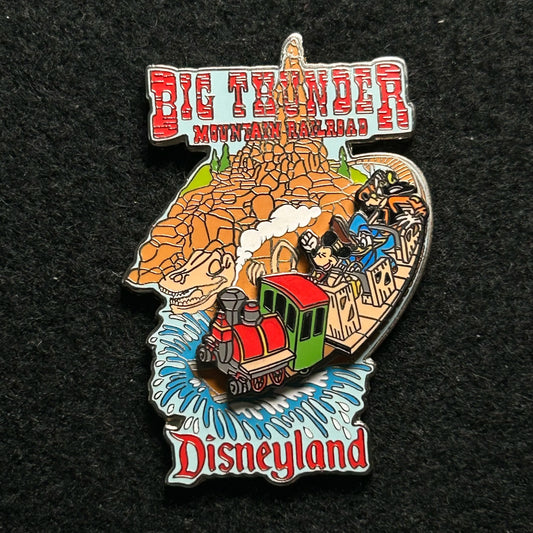 2001 - Mickey, Donald, and Goofy - DLR - Thunder Mountain - Disney Pin