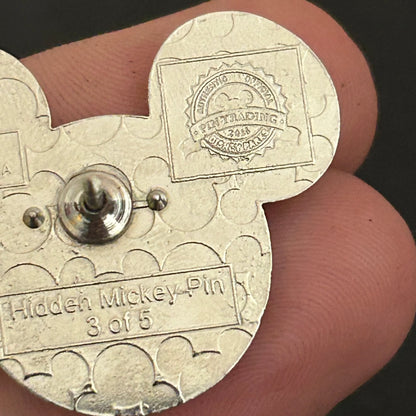 2015 - Popcorn - Mickey Icon - Hidden Mickey - Disney Pin