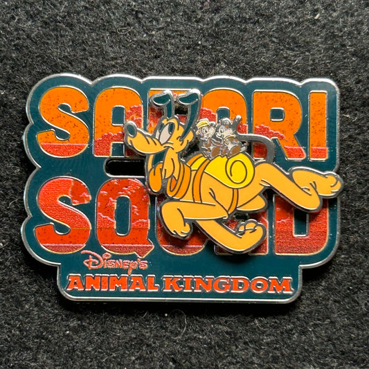 2024 - Pluto, Chip, and Dale - Safari Squad - DAK - Slider - Disney Pin