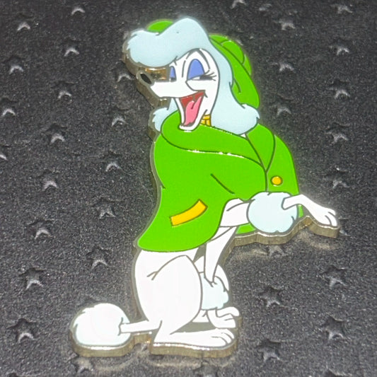 Loungefly - Georgette - Oliver and Company - Green Raincoat - Disney Pin