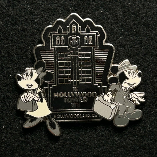 2020 - Mickey and Minnie Mouse - Hollywood Tower Hotel - Disney Pin