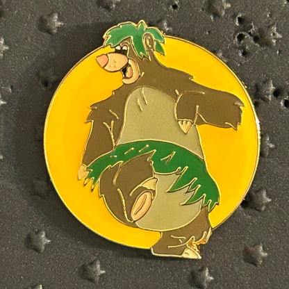 1993 - Baloo - Jungle Book - Disney Channel - 10th Anniversary- Disney Pin