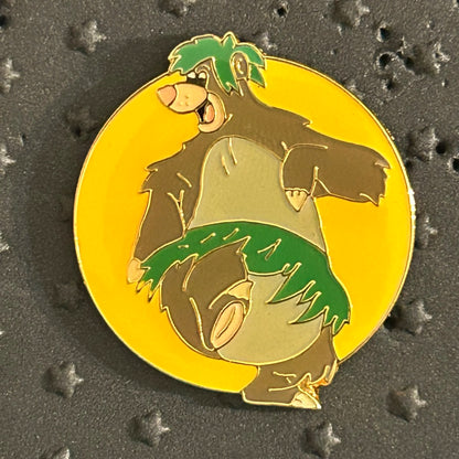 1993 - Baloo - Jungle Book - Disney Channel - 10th Anniversary- Disney Pin