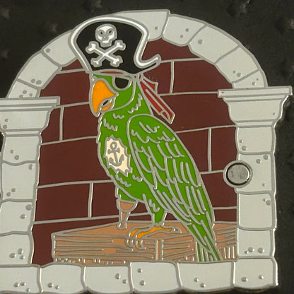 2022 - Pirates of the Caribbean - Pirates, Bird and Dog - Tri Fold - Hinge - Disney Pin