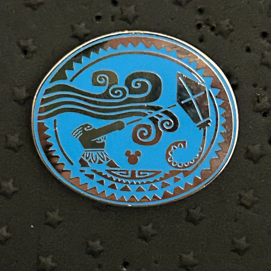 2018 - Maui - Moana - Hidden Mickey - Disney Pin