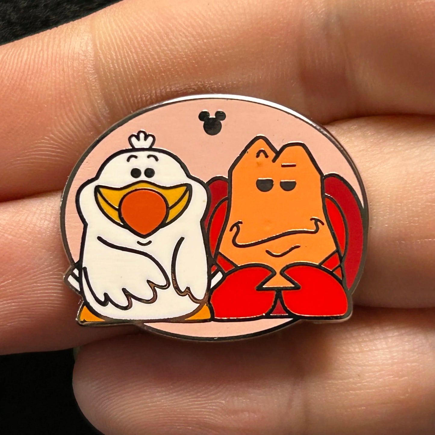 2019 - Sebastian and Scuttle - Little Mermaid - Hidden Mickey - Disney Pin