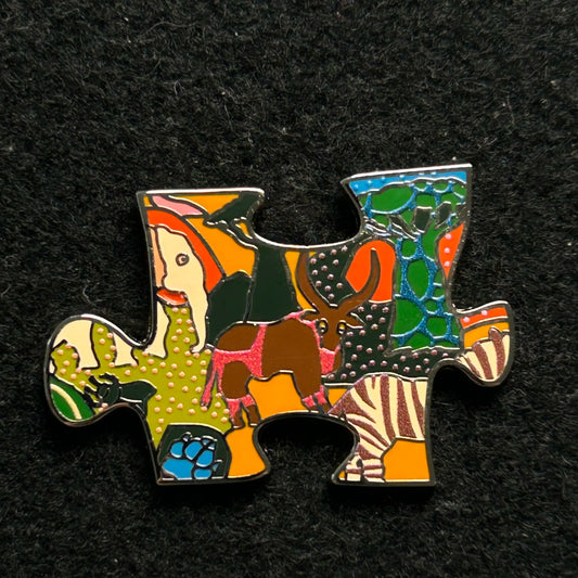 2023 - Animal Kingdom - Puzzle Piece - Mystery Series - Disney Pin