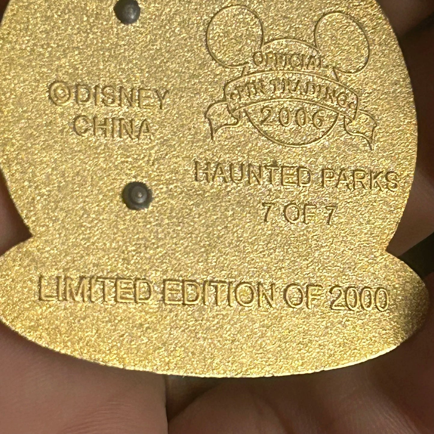 2006 - Chip and Dale - Yeti - Expedition Everest - LE 2,000 - Disney Pin - Wobbly Back
