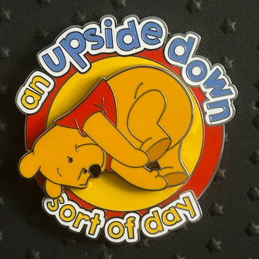 2022 - Winnie the Pooh - It’s An Upside Down Sort Of Day - Spinner - Disney Pin