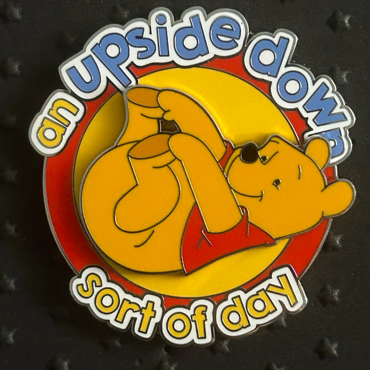 2022 - Winnie the Pooh - It’s An Upside Down Sort Of Day - Spinner - Disney Pin