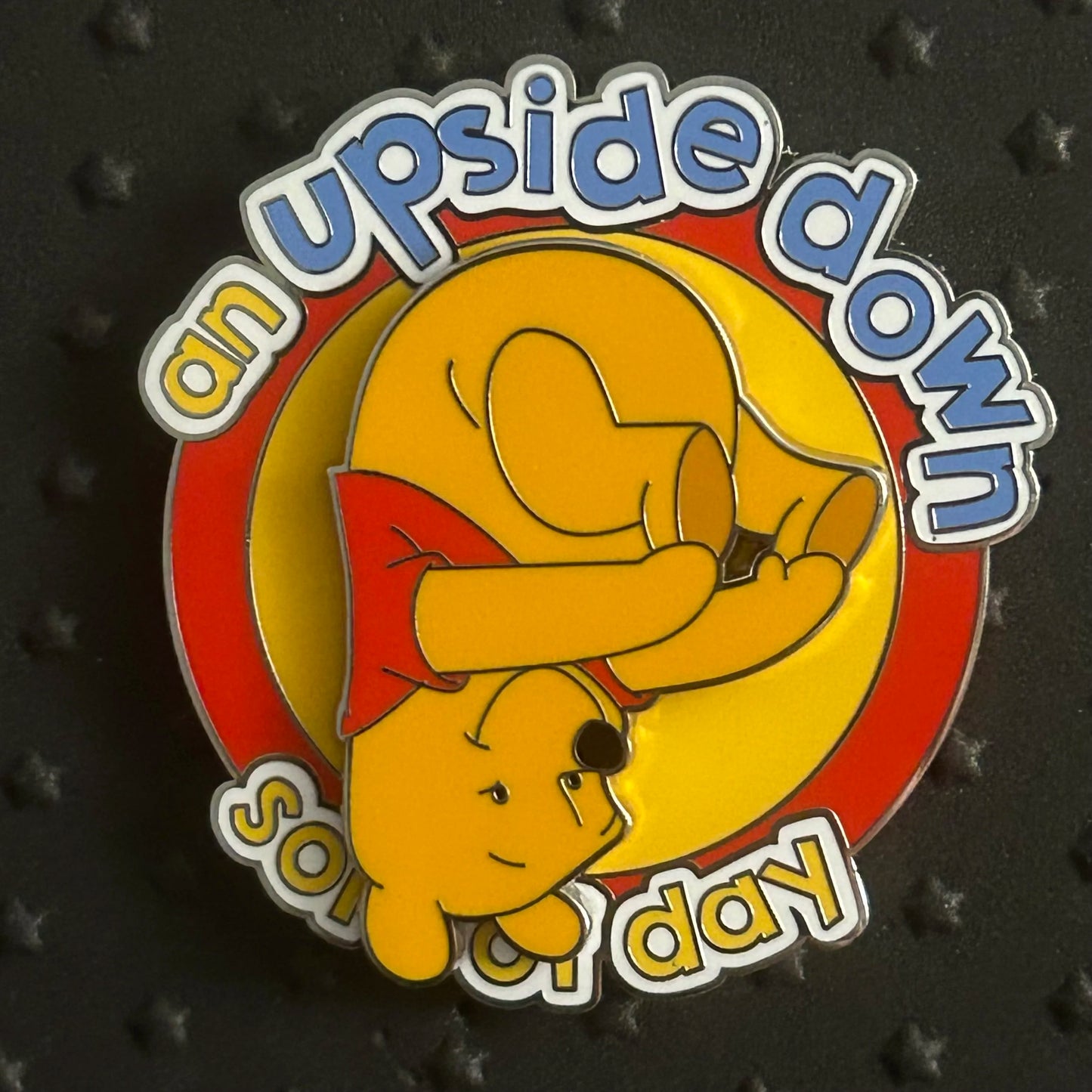 2022 - Winnie the Pooh - It’s An Upside Down Sort Of Day - Spinner - Disney Pin
