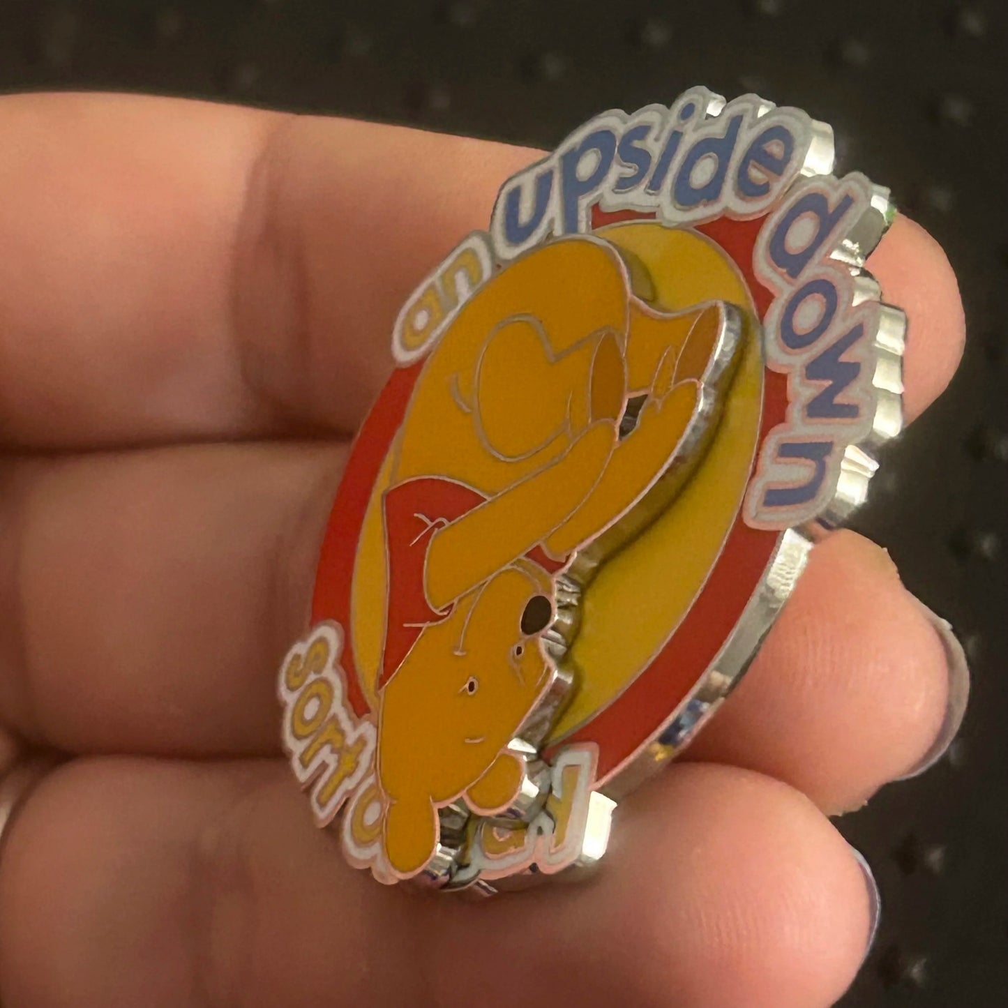 2022 - Winnie the Pooh - It’s An Upside Down Sort Of Day - Spinner - Disney Pin